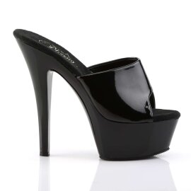 Pleaser Sandalette KISS-201 Schwarz EU-38 / US-8