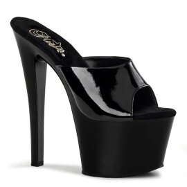 Pleaser Pantolette SKY-301 Schwarz EU-38 / US-8