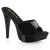 Fabulicious COCKTAIL-501 Plateau Pantoletten Schwarz EU-39 / US-9