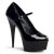 Pleaser Sandalette DELIGHT-687 Schwarz EU-42 / US-12