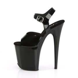 Pleaser Sandalette FLAMINGO-808N Schwarz EU-38 / US-8