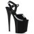 Pleaser Sandalette FLAMINGO-808N Schwarz EU-38 / US-8