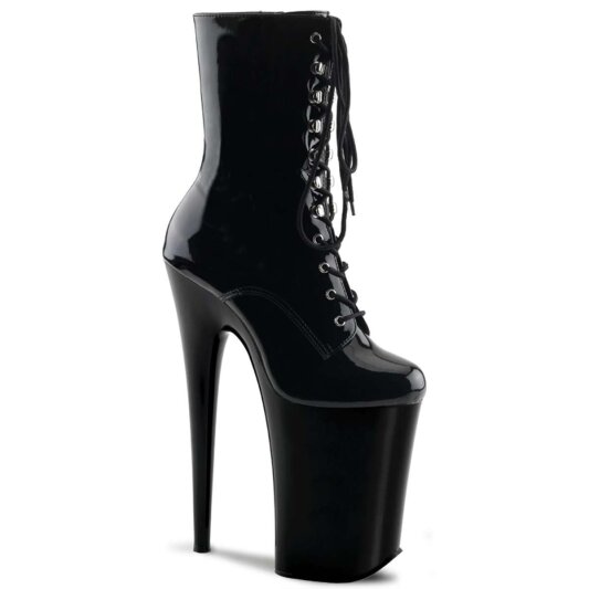 Pleaser Stiefelette INFINITY-1020 Schwarz EU-38 / US-8