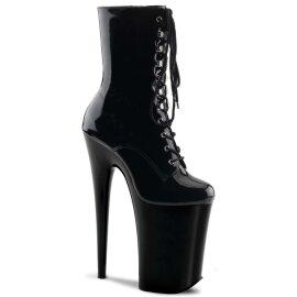 Pleaser Stiefelette INFINITY-1020 Schwarz EU-38 / US-8