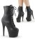 Pleaser Stiefelette ADORE-1020 Schwarz B-Ware