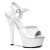 Pleaser Sandalette KISS-209 Weiß EU-42 / US-12