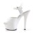 Pleaser Sandalette KISS-209 Weiß EU-42 / US-12