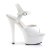 Pleaser Sandalette KISS-209 Weiß EU-35 / US-5