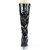 Pleaser SEDUCE-2020 Kniestiefel Lack Schwarz EU-37 / US-7