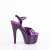 Pleaser ADORE-709GP Plateau Sandaletten Lack Glitter Dunkles Lila EU-42 / US-12