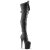 Pleaser Overknee Stiefel FLAMINGO-3028 Schwarz EU-39 / US-9