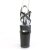 Pleaser FLAMINGO-824 Plateau Sandaletten Kunstleder Schwarz EU-37 / US-7
