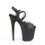 Pleaser FLAMINGO-824 Plateau Sandaletten Kunstleder Schwarz EU-37 / US-7