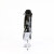Pleaser ADORE-1020 Plateau Stiefeletten Lack Clear Schwarz EU-44 / US-14
