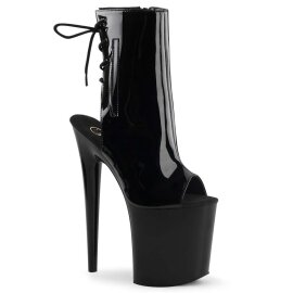 Pleaser Stiefelette FLAMINGO-1018 Schwarz EU-41 / US-11