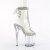 Pleaser FLAMINGO-1018C-2RS Plateau Stiefeletten Clear Strass Transparent EU-41 / US-11