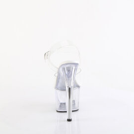 Pleaser ADORE-708VL Plateau Sandaletten Clear EU-43 / US-13