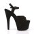 Pleaser Sandalette ADORE-709FS Schwarz EU-40 / US-10