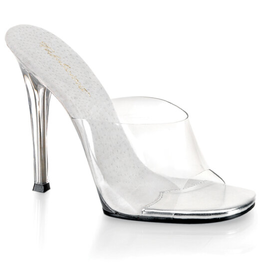 Fabulicious GALA-01 Pantoletten Clear B-Ware