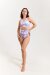 Pole Addict Shorts High Waist Pink Peonies