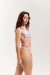 Pole Addict Bodysuit Conca Pink Peonies