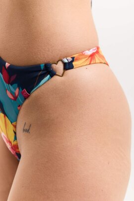 Pole Addict Bodysuit Conca Exotic Flowers XS
