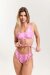 Pole Addict Shorts Capri Pink Snake M
