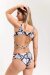 Pole Addict Shorts Capri Black White Snake L