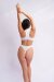 Lunalae Bodysuit Marina High Neck Zipper Weiß