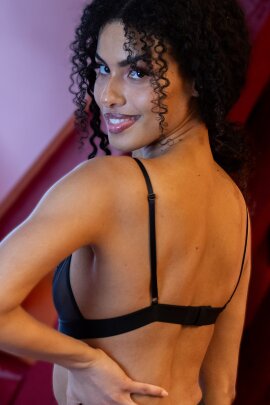 Les Polettes Bralette Naora Schwarz