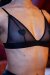 Les Polettes Bralette Naora Schwarz XL