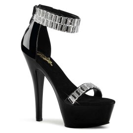 Pleaser Sandalette KISS-269RS Schwarz EU-40 / US-10