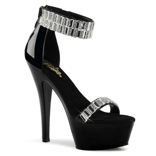 Pleaser Sandalette KISS-269RS Schwarz EU-42 / US-12