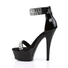 Pleaser Sandalette KISS-269RS Schwarz EU-42 / US-12