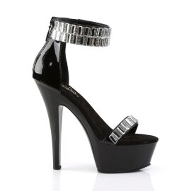 Pleaser Sandalette KISS-269RS Schwarz EU-42 / US-12