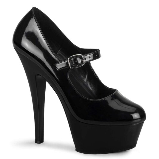 Pleaser Sandalette KISS-280 Schwarz EU-40 / US-10