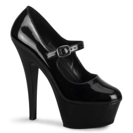 Pleaser Sandalette KISS-280 Schwarz EU-35 / US-5