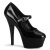Pleaser Sandalette KISS-280 Schwarz EU-38 / US-8