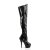 Pleaser Overknee Stiefel KISS-3010 Schwarz EU-37 / US-7