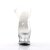 Pleaser Sandalette MOON-708 Transparent Silber EU-35 / US-5