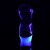 Pleaser Sandalette MOON-708MER Blau Multi Glitter EU-35 / US-5