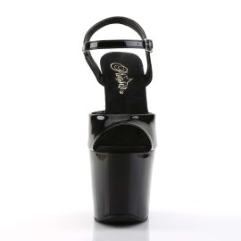 Pleaser Sandalette REVOLVER-709 Schwarz EU-35 / US-5
