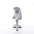 Pleaser Pantolette SKY-301 Transparent Silber EU-35 / US-5