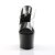 Pleaser Pantolette SKY-302 Transparent Schwarz EU-35 / US-5