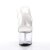 Pleaser Pantolette SKY-302 Transparent Silber EU-35 / US-5
