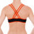 Dragonfly Top Xenia S Schwarz / Orange