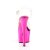 Pleaser Sandalette SKY-308 Transparent Pink Chrom EU-35 / US-5