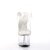 Pleaser Sandalette SKY-308 Transparent Silber EU-38 / US-8