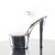 Pleaser Sandalette SKY-308 Transparent Silber Chrom EU-35 / US-5