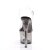 Pleaser Sandalette SKY-308T Transparent Silber Smoke EU-37 / US-7
